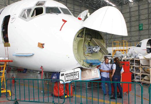 Financiará Bancomext aeroespacial