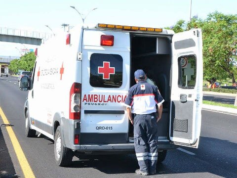 Obrero sufre accidente