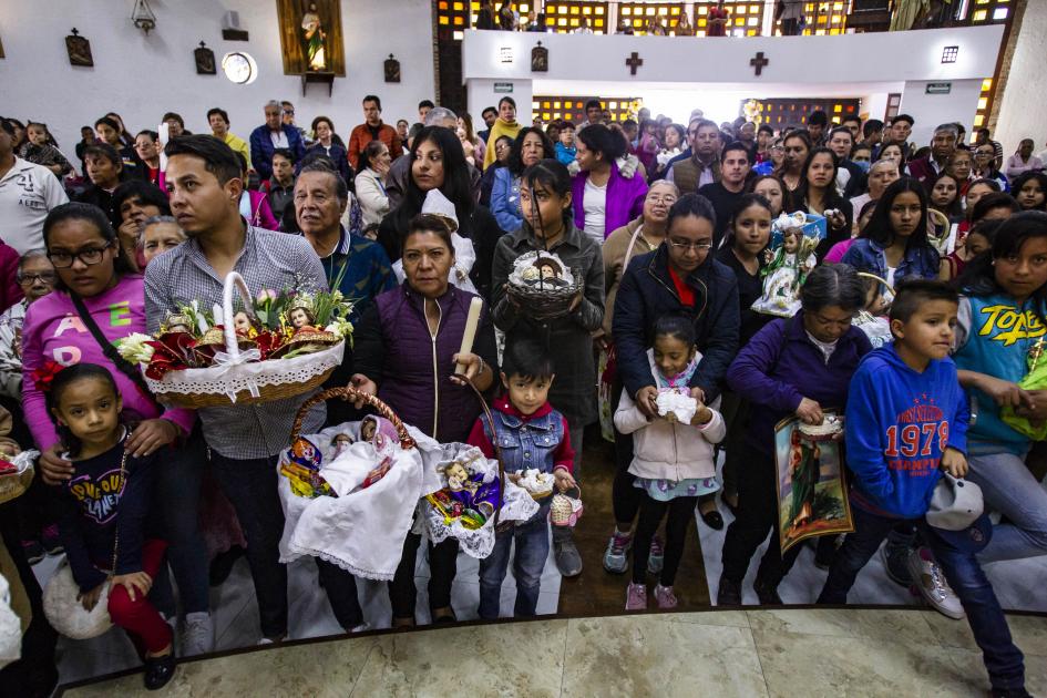 #Crónica| La Candelaria. Familias presentan a sus niños
