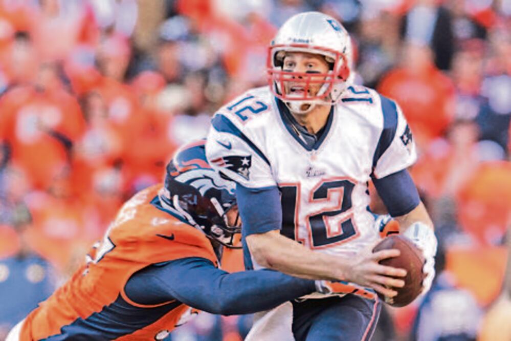 Patriots peligra ante los Broncos