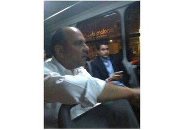 Tuitea alcalde a bordo de autobús