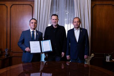 Nombran a Eric Gudiño como titular de la Secretaría de Gobierno