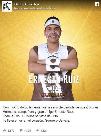 Asesinan a vocalista de la Banda Cuisillos