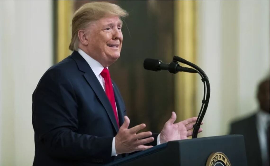 Donald Trump, presidente de Estados Unidos. Foto: AP