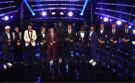 FIFA presenta el equipo del año