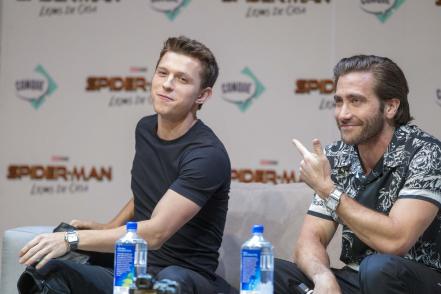 Holland y Gyllenhaal enloquecen a fanáticos