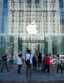 Apple, con menores ventas del iPhone