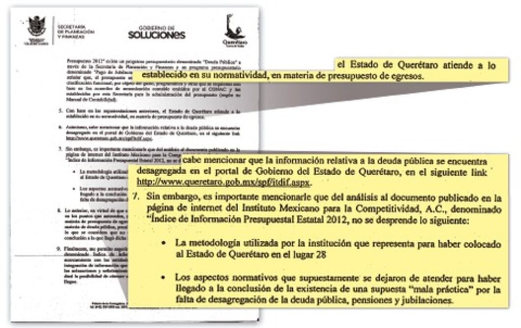 Rechaza gobierno que haya opacidad