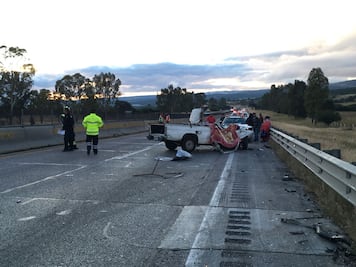 Se registró accidente en el Libramiento Noreste