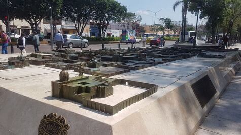Ya está lista, la maqueta del Centro Histórico; no regresará a la Alameda 