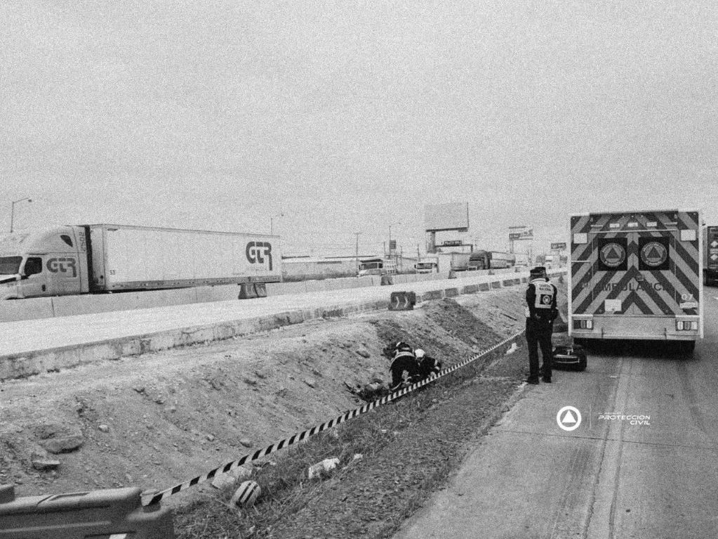 Motociclista pierde la vida en la autopista México-Querétaro