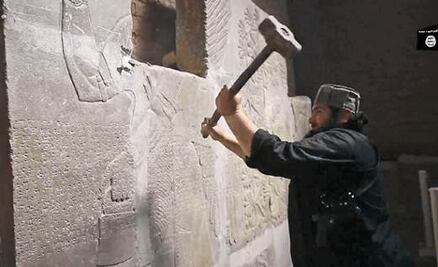 EI difunde en Internet destrucción 