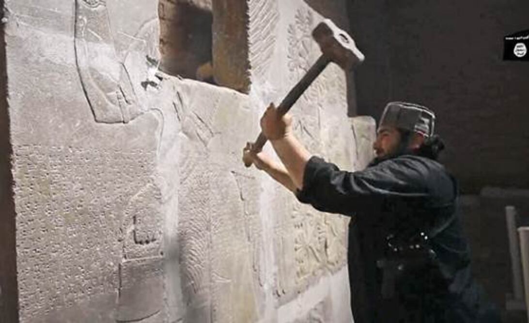 EI difunde en Internet destrucción 