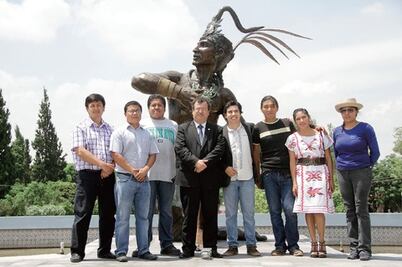 Rehabilitan fuente de Rectoría de la UAQ