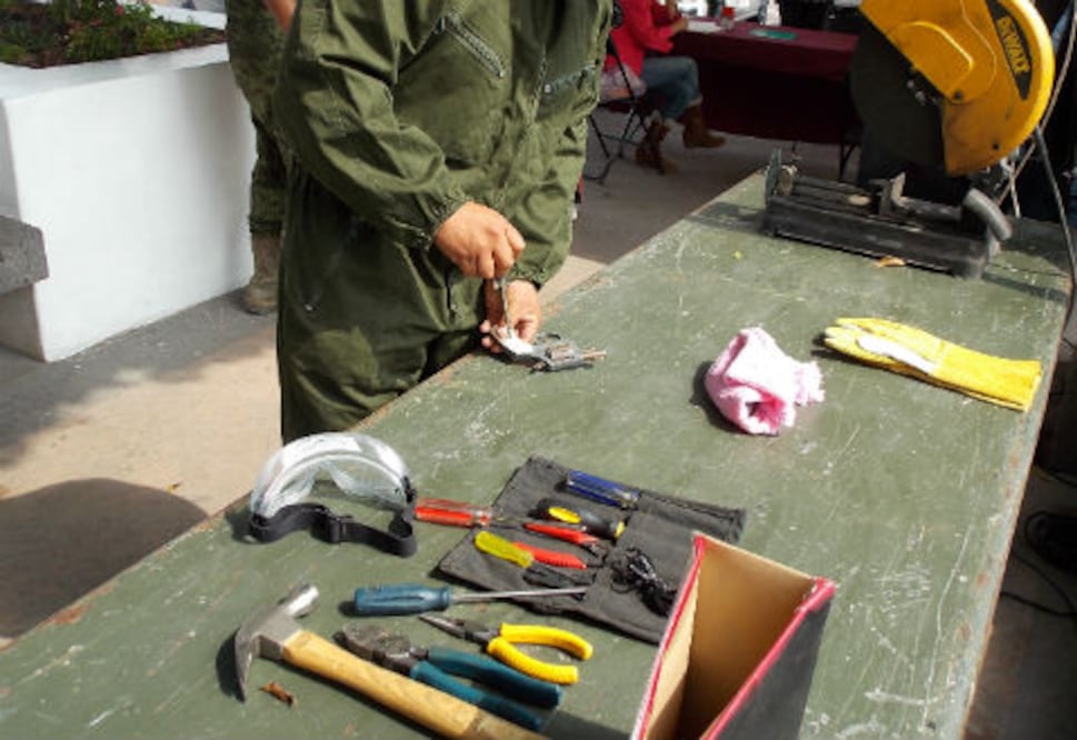 Baja afluencia para canje de armas