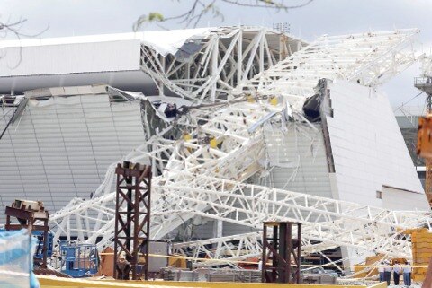 Siniestro en estadio