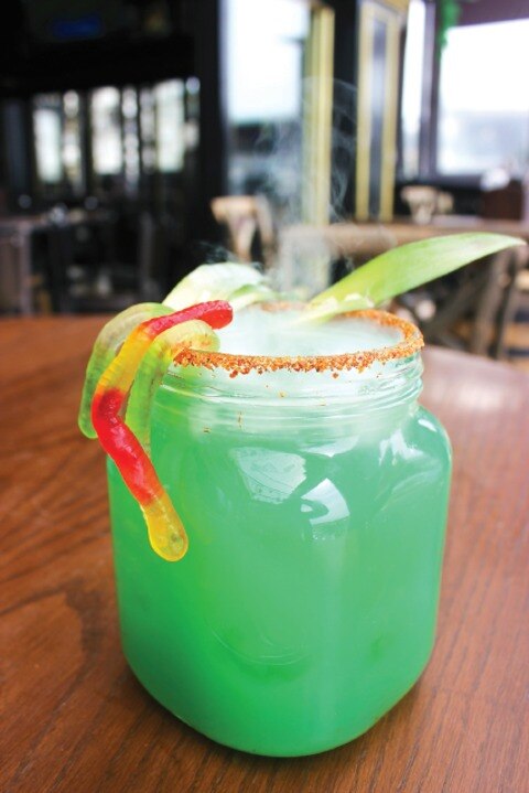 Bebidas y platillos con estilo americano