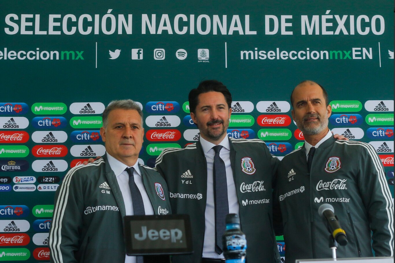 Gerardo Martino es presentado como nuevo DT del Tri