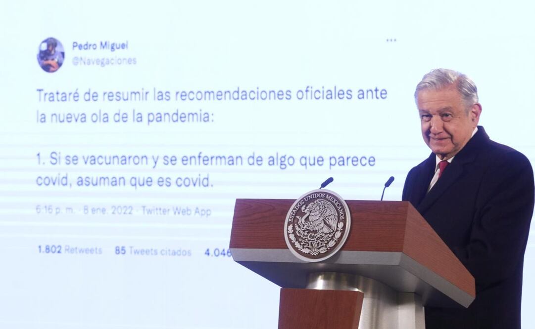 Cuando AMLO salió "sano" del Covid-19 y ahora ronco espera una prueba para descartar coronavirus