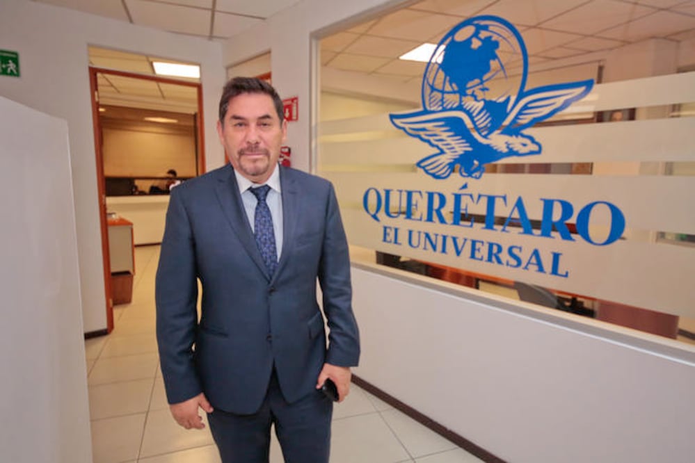 Fernando González Salinas Comisión Estatal de Infraestructura (VÍCTOR PICHARDO. EL UNIVERSAL)