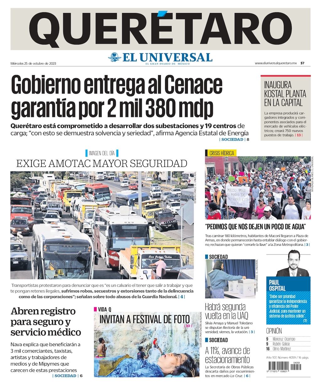 Foto: El Universal Querétaro