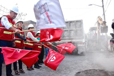 Calzada inicia obras para mejorar El Marqués