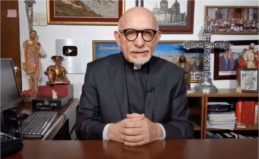 "Tengo otros datos, no soy de FRENAAA", responde padre Jesús Aguilar a AMLO