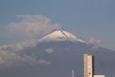 Popocatépetl lleva 260 exhalaciones, en sólo 24 horas
