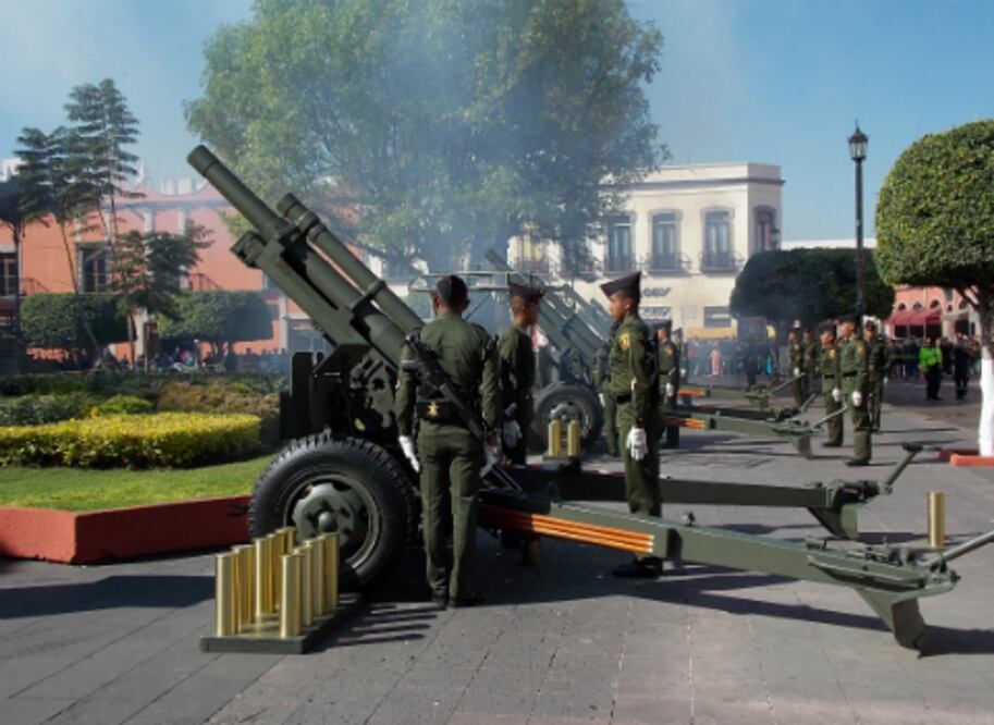 Ensayan con salvas de artillería en el Zenea