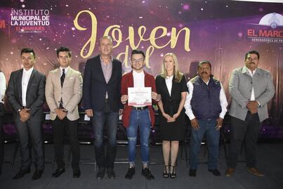 Premian a Joven del Año 2018 en El Marqués