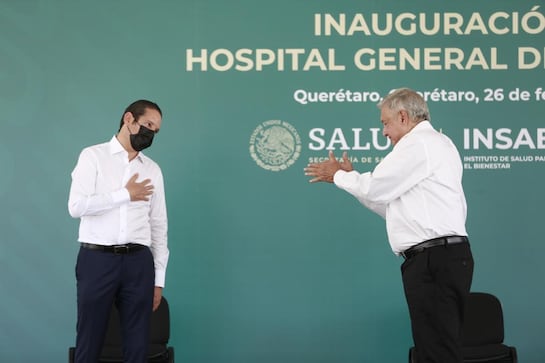 “Nuevo Hospital General de Querétaro es un mensaje de unidad”: AMLO