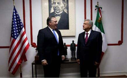 AMLO sostiene encuentro con Mike Pompeo