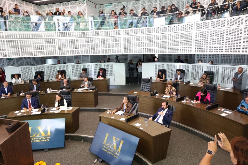La LXI Legislatura del Estado de Querétaro aprueba la conformación de la nueva Mesa Directiva