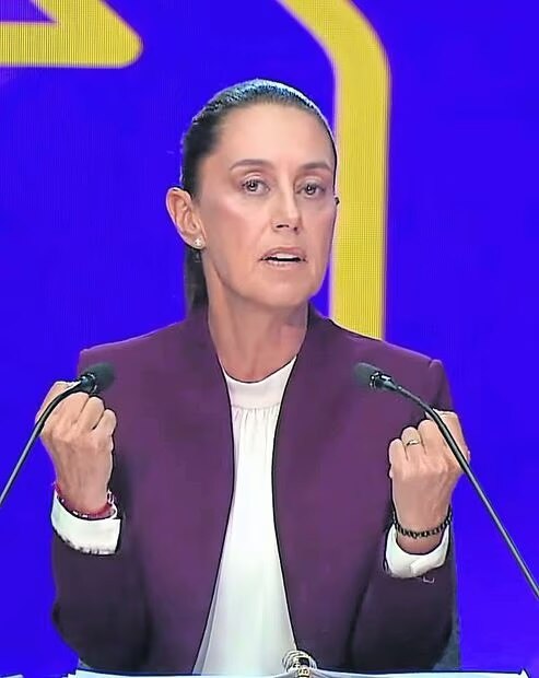 Claudia Sheinbaum llamó mentirosa y corrupta a Gálvez Ruiz Foto: Especial