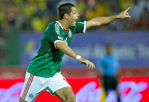 Chicharito, de los 'populares' en Confederaciones