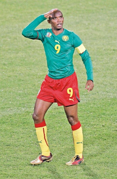 Eto’o, a la cabeza de  la selección  de Camerún