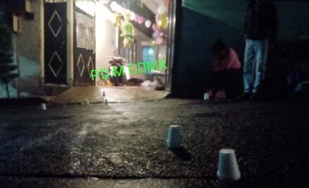 Rafaguean a niños en fiesta infantil en Iztapalapa