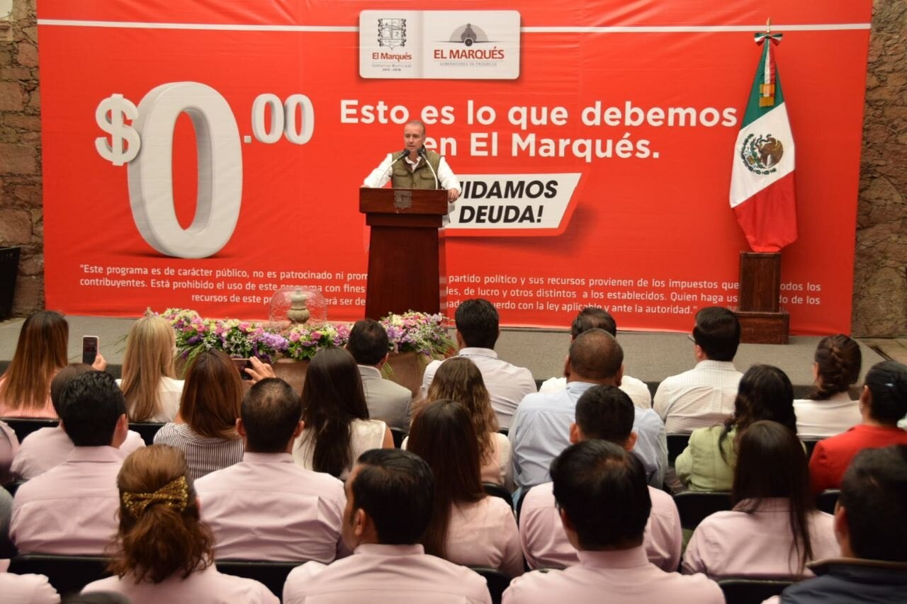 El municipio de El Marqués liquidó su deuda ante Banobras