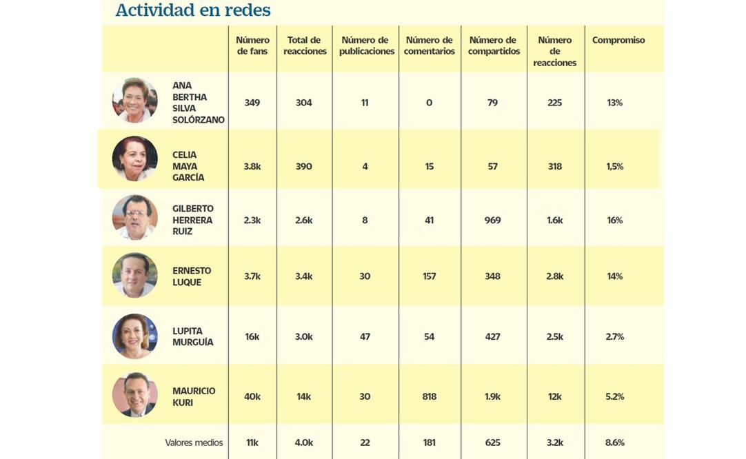 Facebook. Candidatos en busca del like por el Senado