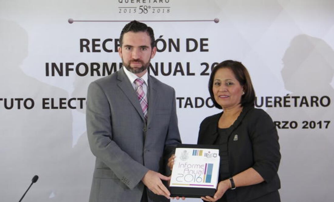 Gerardo Romero Altamirano, consejero presidente del Instituto Electoral del Estado de Querétaro, presentó sus actividades ante el Congreso local (ESPECIAL)