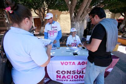 En 3 días, 10 mil votos en Querétaro por NAIM