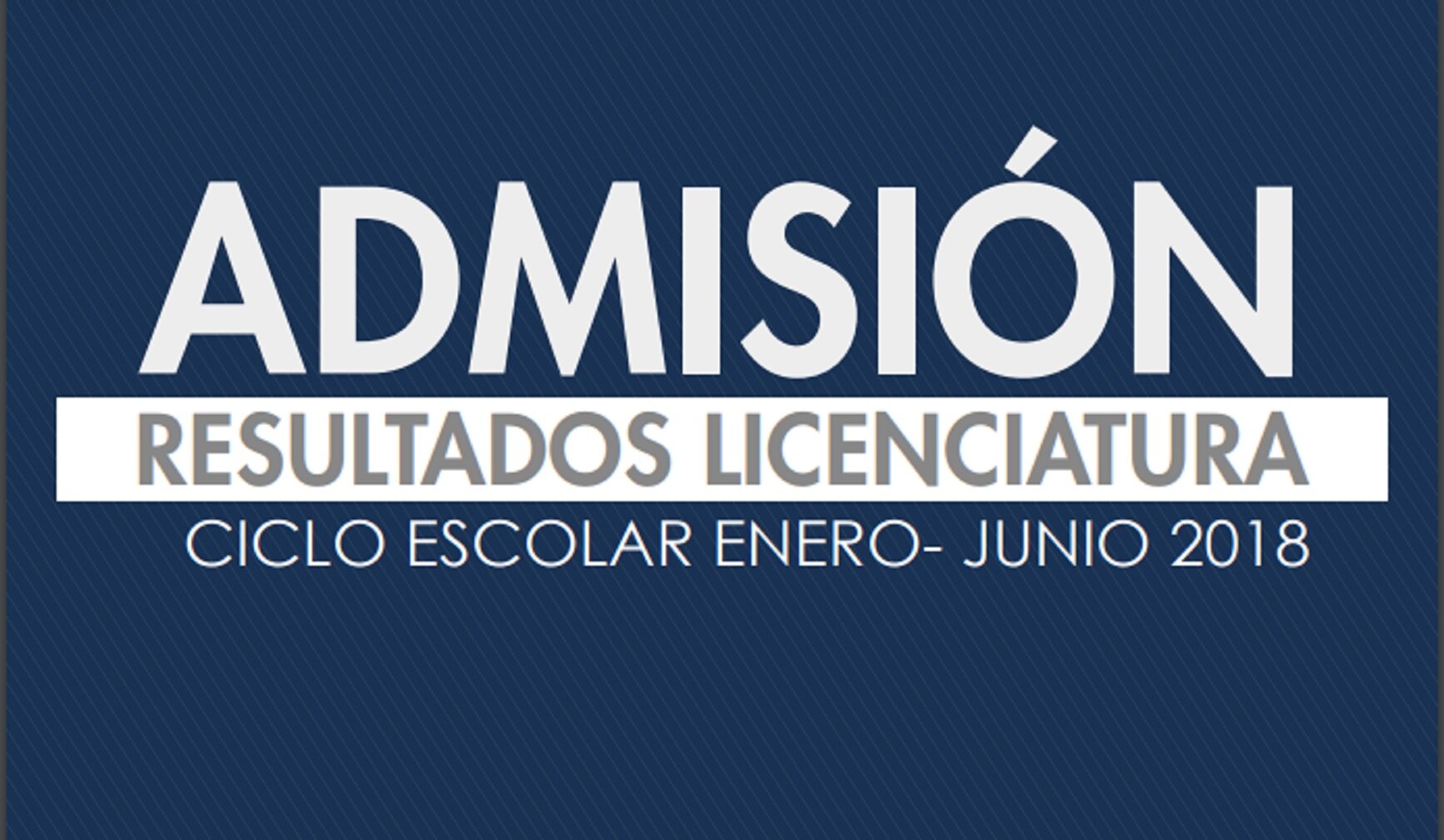 Resultados de alumnos de nuevo ingreso para la UAQ 2018-1