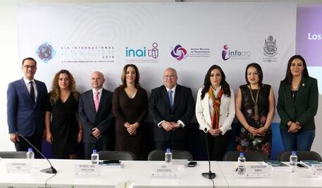 Llaman a impulsar transparencia y protección de datos