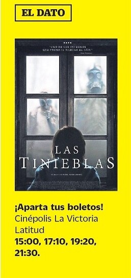 Terror y suspenso en “Las Tinieblas”