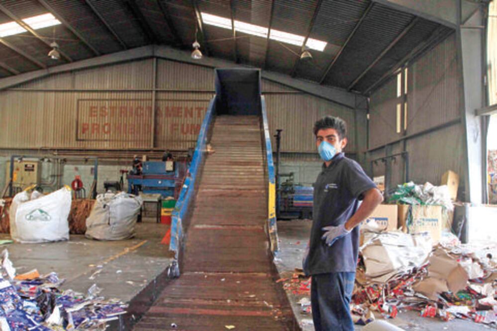 Revisan estado de planta recicladora