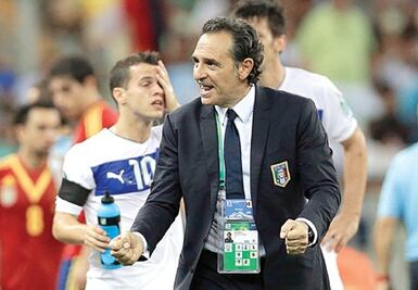 Prandelli, satisfecho de su equipo