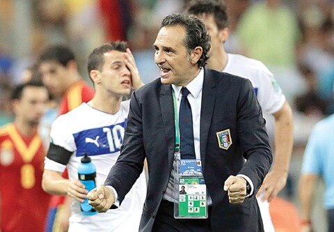 Prandelli, satisfecho de su equipo