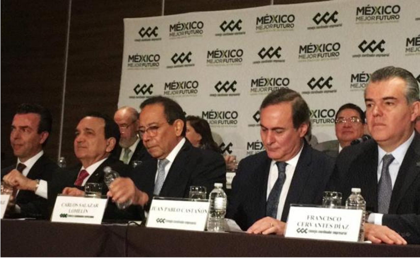 Carlos Salazar Lomelín, nuevo presidente del Consejo Coordinador Empresarial