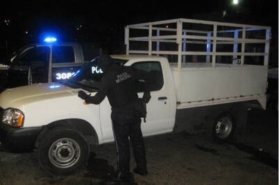 Localiza SSPM tres vehículos robados