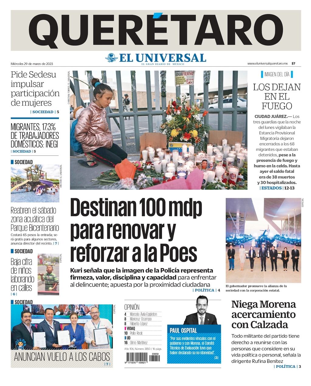 Portada 29 de marzo de 2023